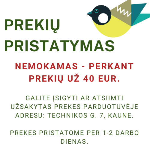 Nemokama pristatymas