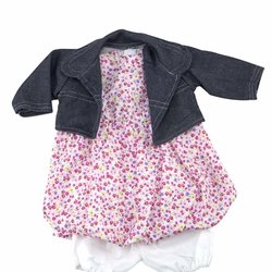 Rūbeliai 50 cm lėlėms