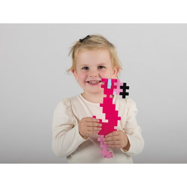 Plus Plus konstruktorius, DIDELĖS, Flamingas 2