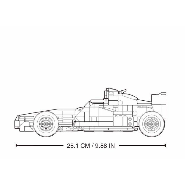 Sluban konstruktorius, RC valdomas F10 automobilis, 423 det. 2