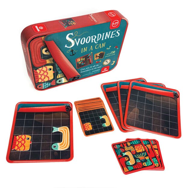 Svoora magnetinis žaidimas, Sardinės skardinėje