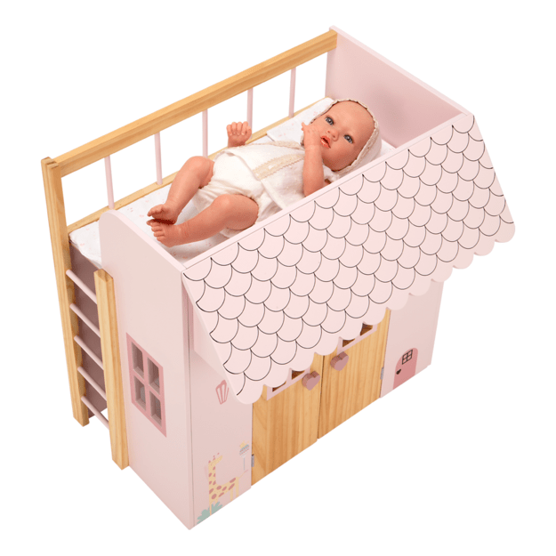 Arias lėlės kūdikio lovelė su žaidimų nameliu, Gamta 7