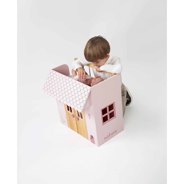 Arias lėlės kūdikio lovelė su žaidimų nameliu, Gamta 6