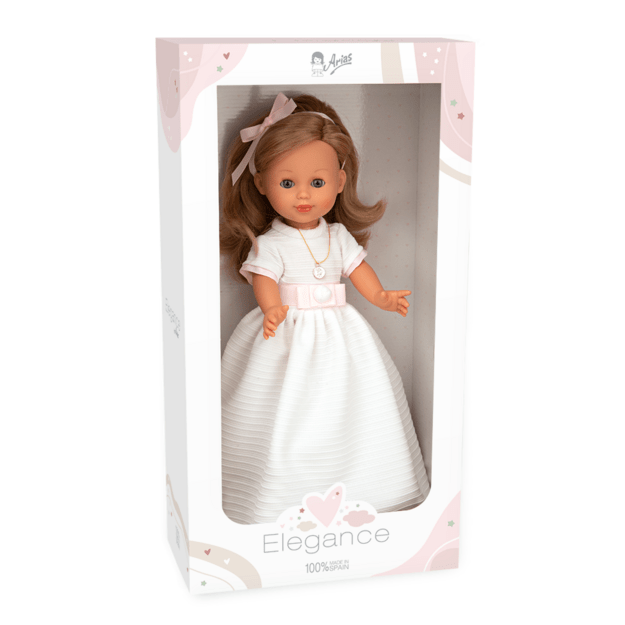 Arias lėlytė Šventė, šviesiaplaukė 42 cm 1