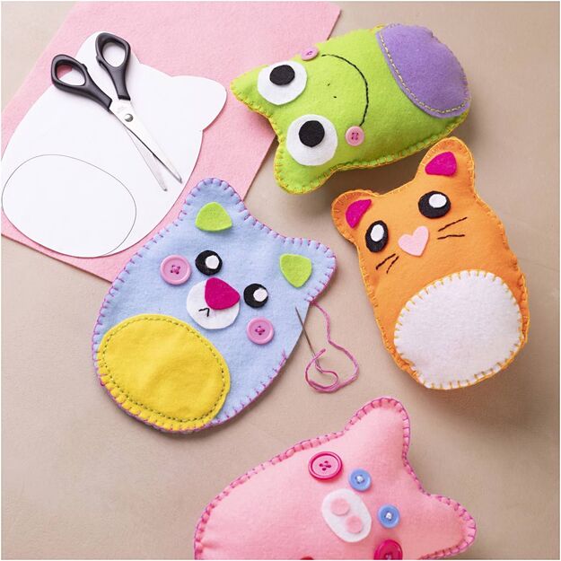 Creativ siuvimo rinkinys, meškiukai 5