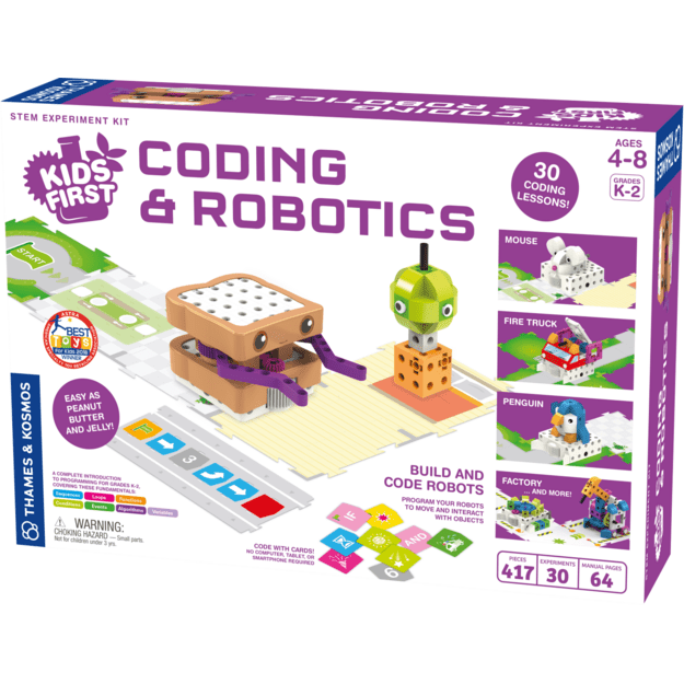 Kids First Programavimo ir Robotikos rinkinys