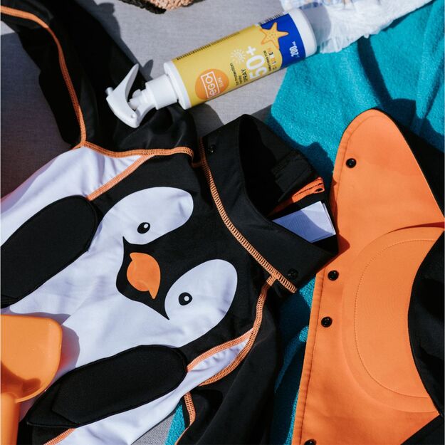 Maudymosi kostiumas, Pingvinas 3-4 m. 8