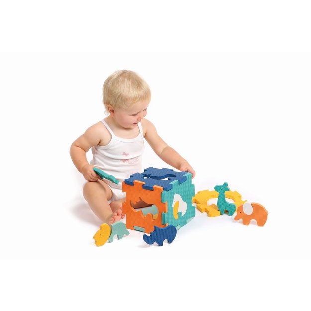 LUDI kilimėlis-3D dėlionė, mažieji gyvūnai 3