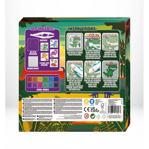 Splat Planet lyginimo karoliukai, Dinozaurai 3