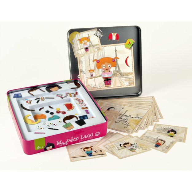 Magnetinis žaidimas, Lily Paryžiuje, 4+ 1