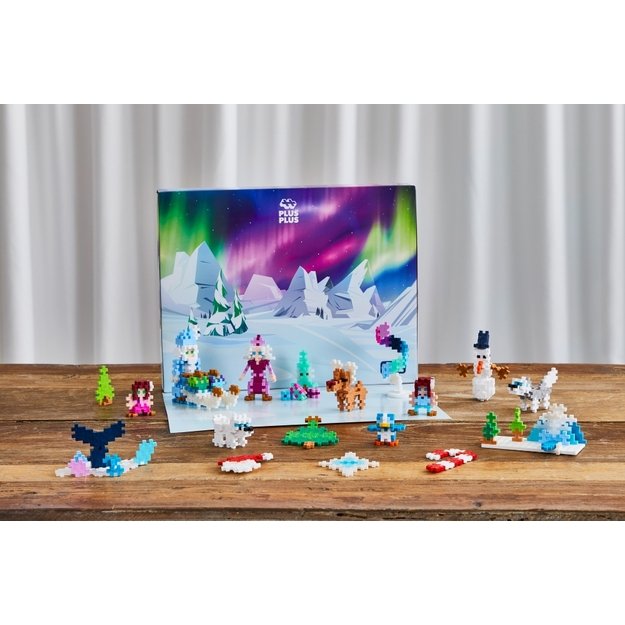 Plus Plus konstruktorius, Advento kalendorius, Kalėdų Senelio nuotykiai po Šiaurės pašvaiste 5