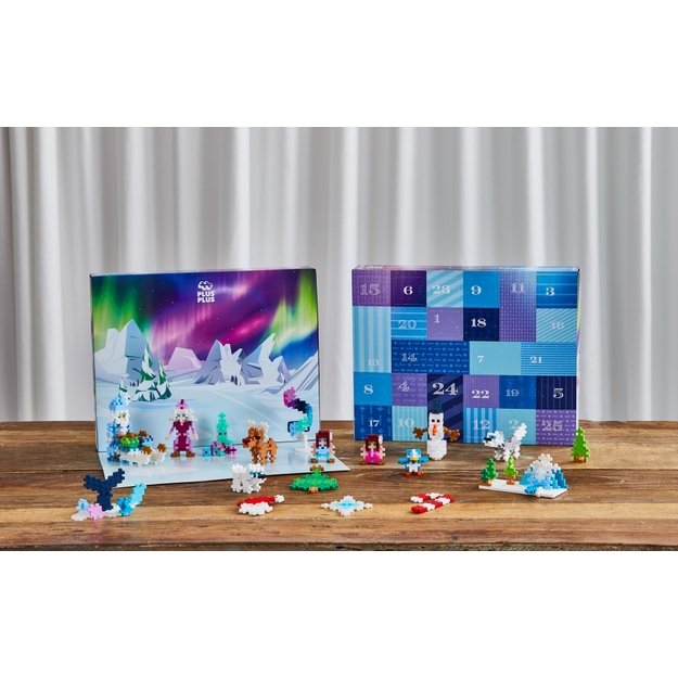 Plus Plus konstruktorius, Advento kalendorius, Kalėdų Senelio nuotykiai po Šiaurės pašvaiste 6