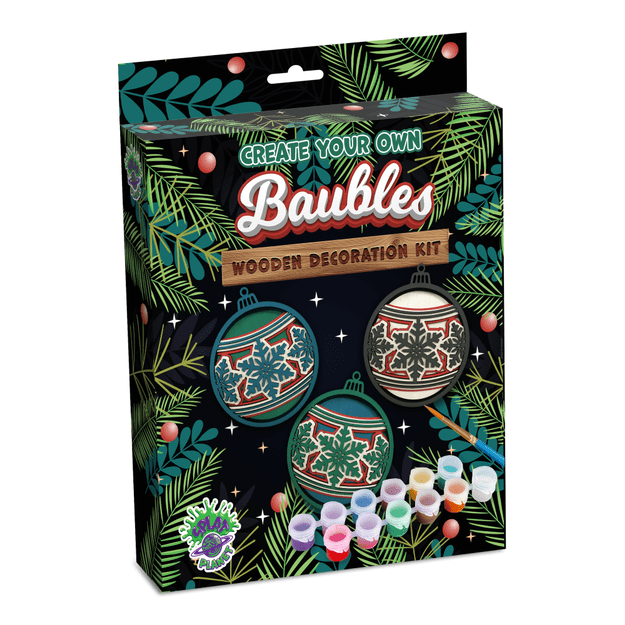 Splat Planet 3D medinis rankdarbis, Kalėdiniai žaisliukai