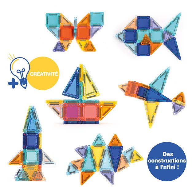 LUDI magnetinis konstruktorius Mini, kelioninis formatas 4