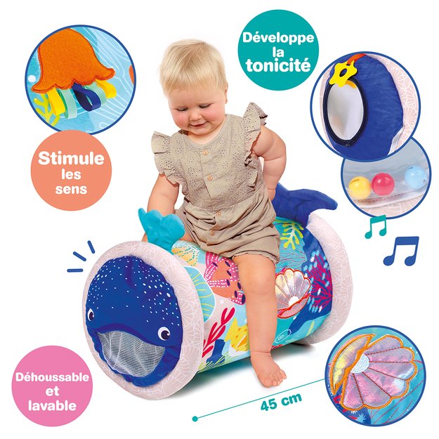 LUDI kūdikių volelis Banginis 3