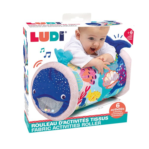 LUDI kūdikių volelis Banginis 4