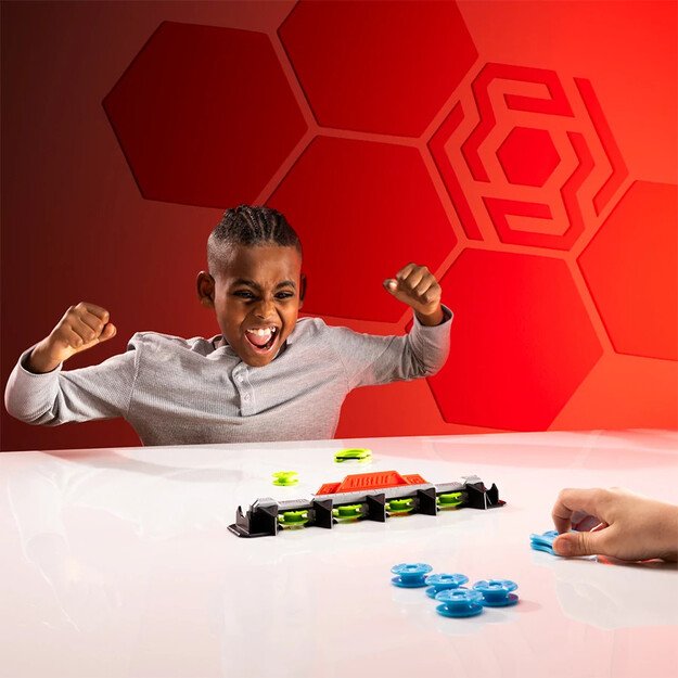 Magnetinis triukų ir taiklumo žaidimas Magshuto Knockout Rail  5