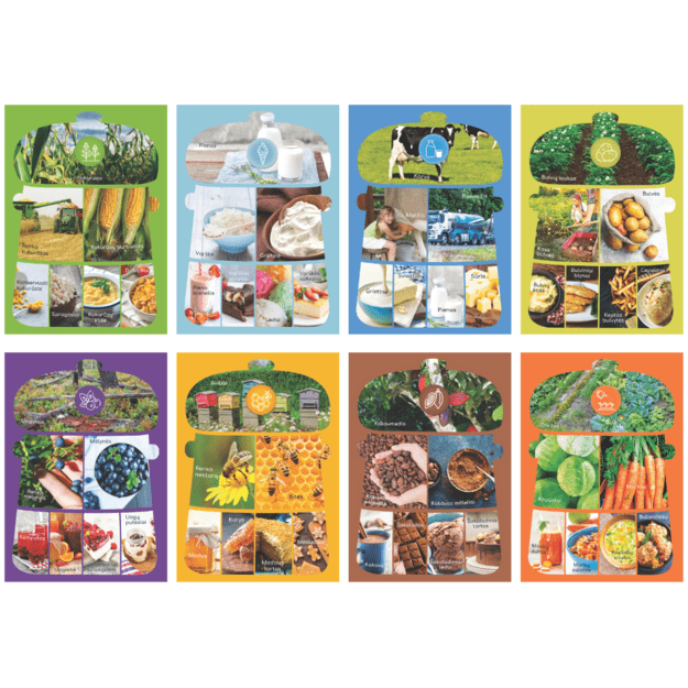 Lavinamoji dėlionė SKANAUS, 3-7 metų vaikams 1