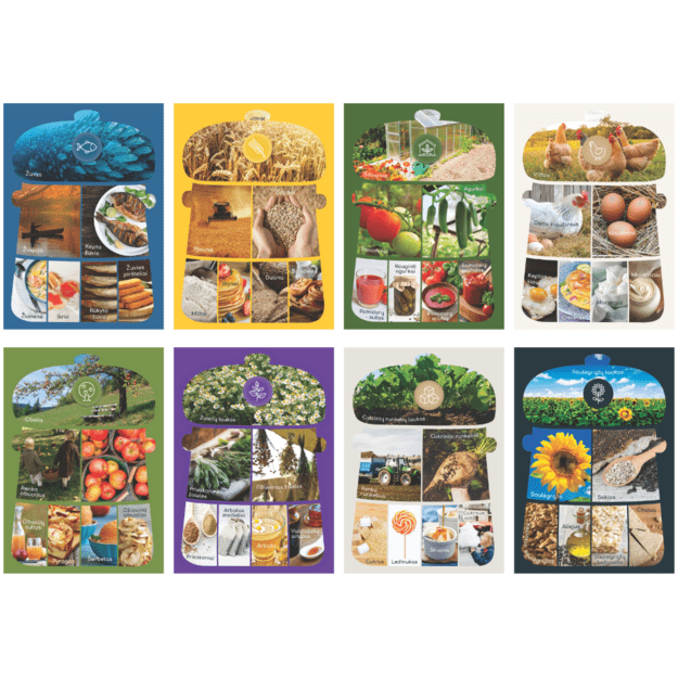 Lavinamoji dėlionė SKANAUS, 3-7 metų vaikams 2