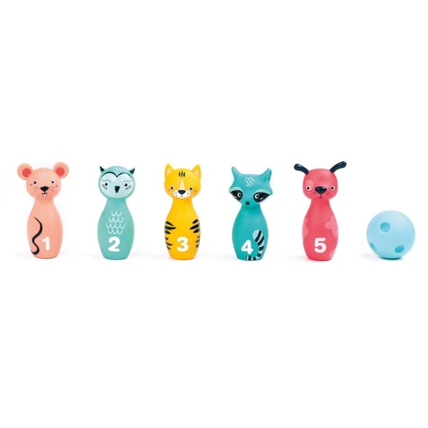 LUDI boulingo žaidimas, miško gyvūnai 1