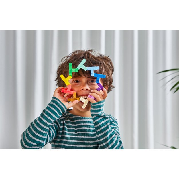 Plus Plus konstruktorius SPALVOS, DIDELĖS detalės, 60 det. 4