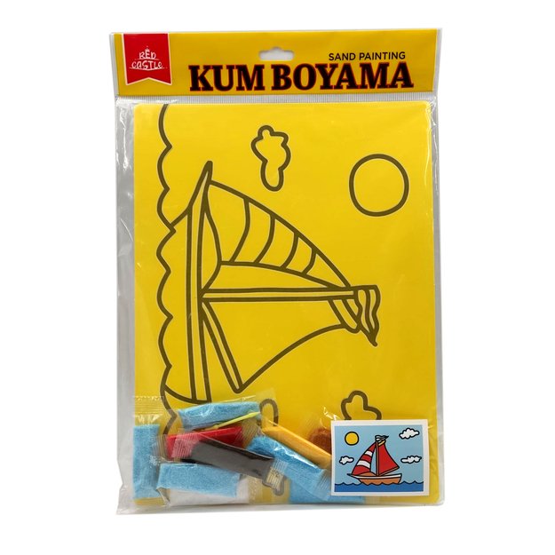 Red Castle kūrybinis smėlio rinkinys, 275x205 mm, Laivelis