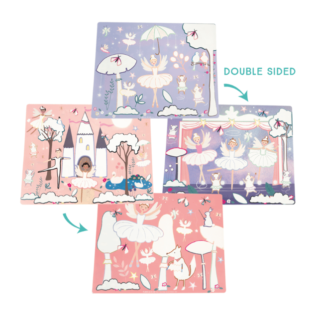 Vandeniu spalvinami padėkliukai, Užburtoji 2