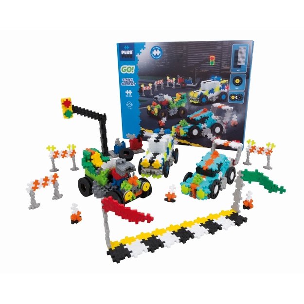 Plus Plus konstruktorius, Gatvės lenktynės, 900 det.