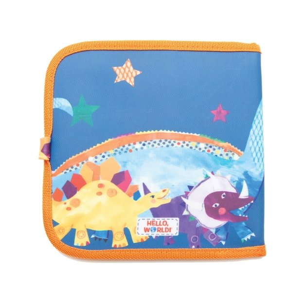 Jaq Jaq Bird piešimo knyga su netepančiomis kreidelėmis, Dinozauras 1