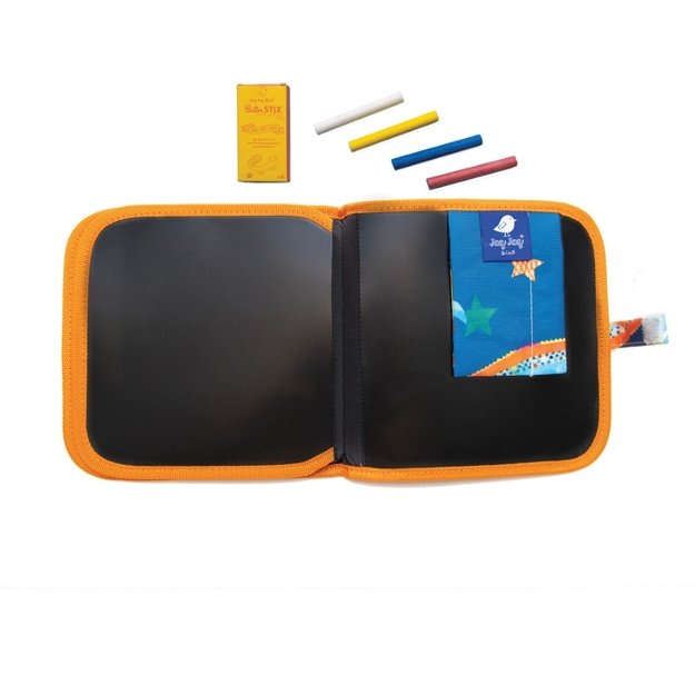 Jaq Jaq Bird piešimo knyga su netepančiomis kreidelėmis, Dinozauras 3