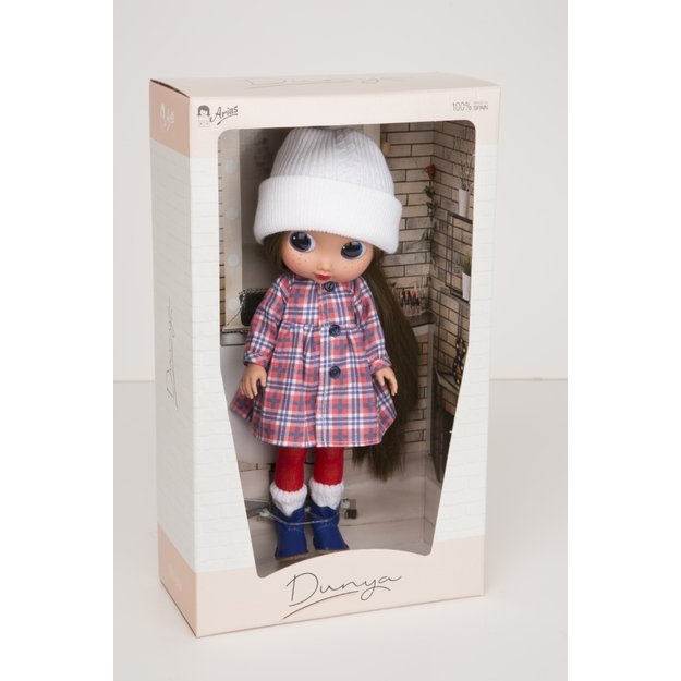 Arias lėlytė DUNIJA, Languota suknytė 2