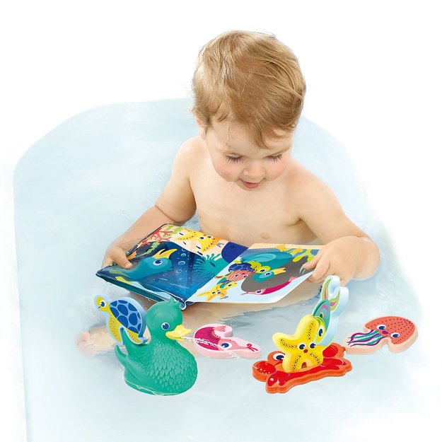 LUDI vonios rinkinys 3in1 Laiminga antis ir draugai 5