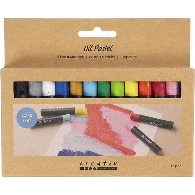 Creativ aliejinės pastelės 3
