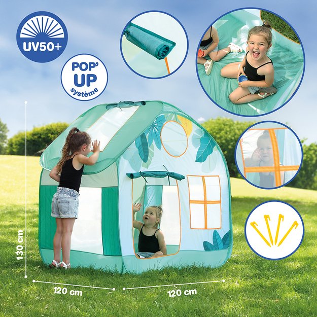 LUDI greitai pastatoma palapinė Namelis 3
