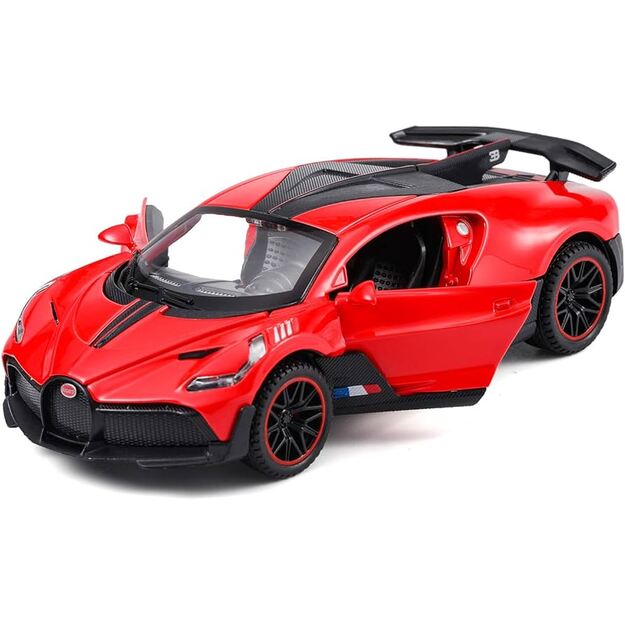 KiNSMART automobilis, Bugatti Divo, raudonas