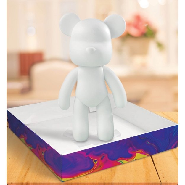 Splat Planet kūrybinis rinkinys Marble Bear, neonas 3