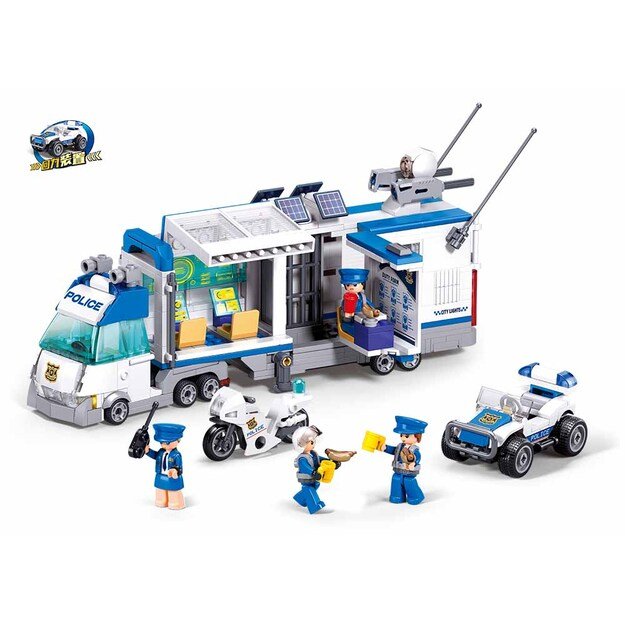 Sluban konstruktorius, specialus vadavimo policijos automoblis, 510 det. 1