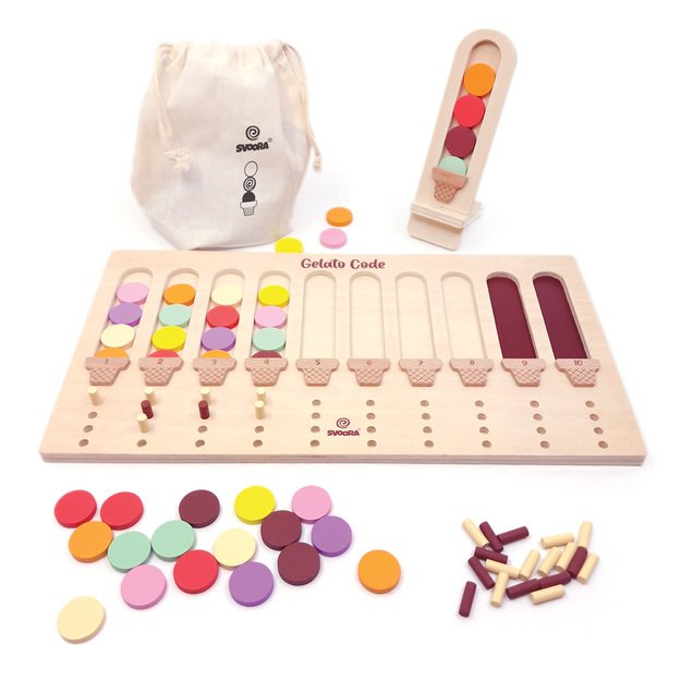 Svoora loginis žaidimas, Ledų kodas 1