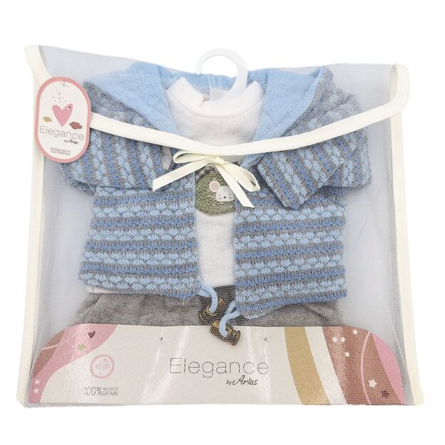 Arias lėlės kūdikio rūbeliai, 42 cm