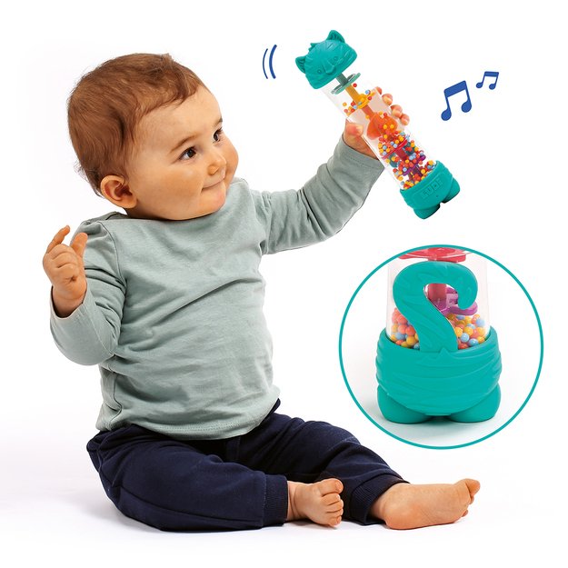 LUDI sensorinis žaislas kūdikiams Lietaus lazdelė 2