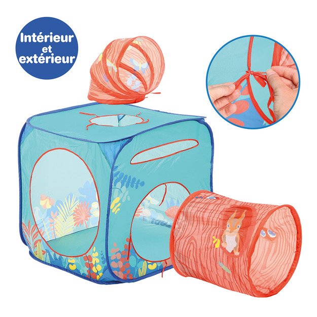 LUDI žaidimų tunelis, palapinė Mažasis tyrinėtojas 3