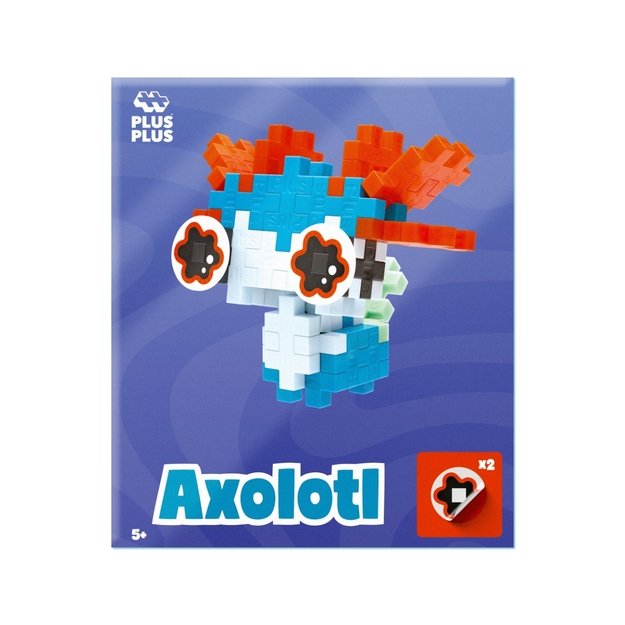 Plus Plus konstruktorius GYVŪNĖLIS - meniškasis aksolotlis 3