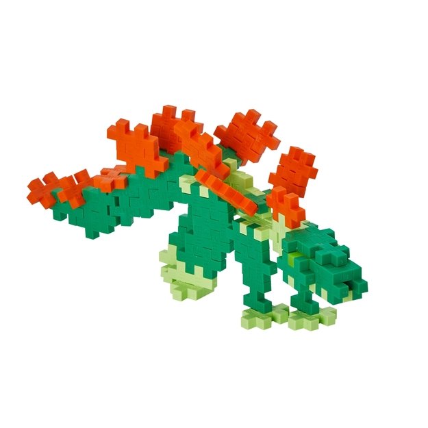 Plus Plus DINOZAURAI, Stegozauras, 100 det. 2