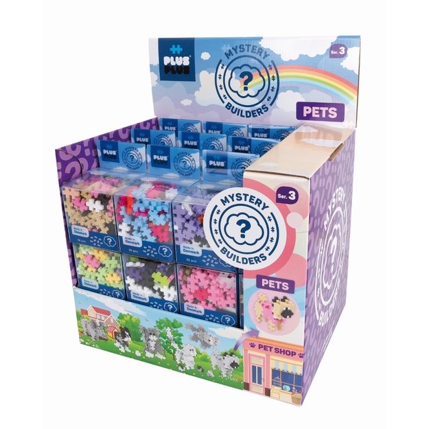 Plus Plus konstruktorius PASLAPTIS Gyvūnėliai Nr 3 1