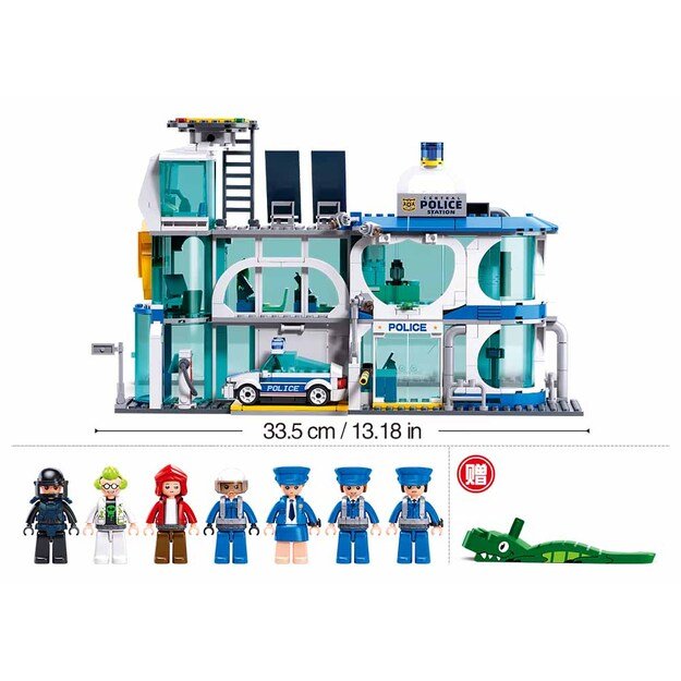 Sluban konstruktorius, Policijos nuovada, 686 det. 2