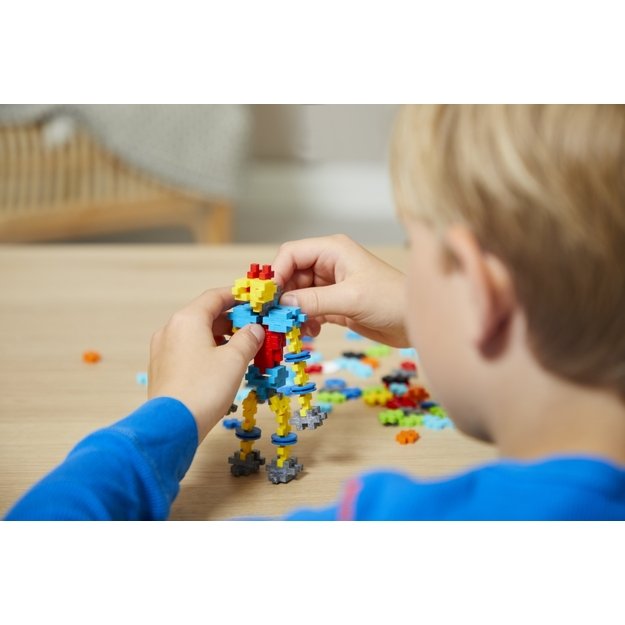 Plus Plus konstruktorius, Mokausi statyti robotus, 250 det. 1