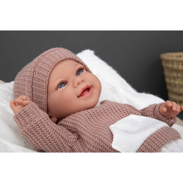 Arias kūdikėlis su megztuku, 35 cm 4