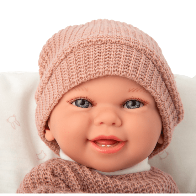 Arias kūdikėlis su megztuku, 35 cm 5