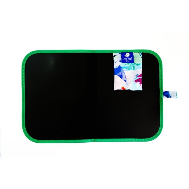 Jaq Jaq Bird piešimo padėklas su netepančiomis kreidelėmis, Dinozauras 2