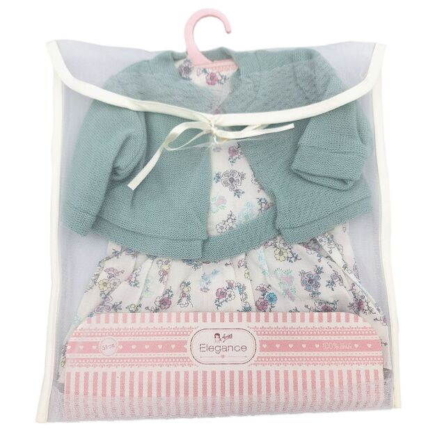 Arias lėlės kūdikio rūbeliai, 50 cm